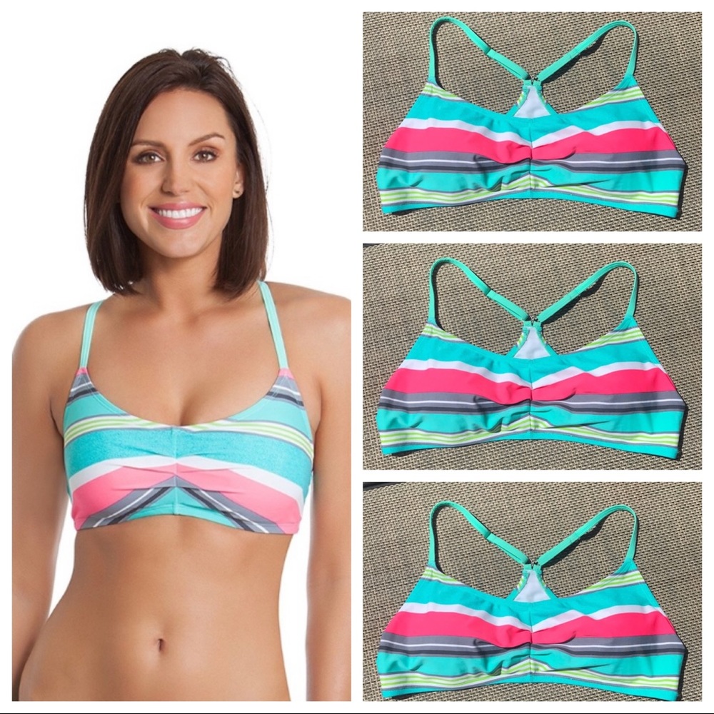 3 pack! GO GOSSIP Pipeline Bralette Swim Top